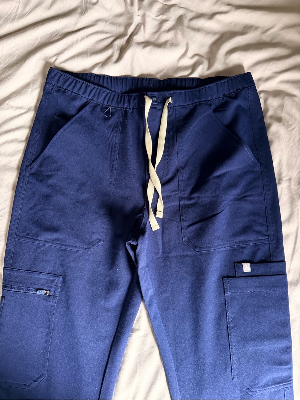 Figs Mens Cairo Navy Blue Scrub Pant